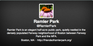 Friends of Ramler Park on Twitter